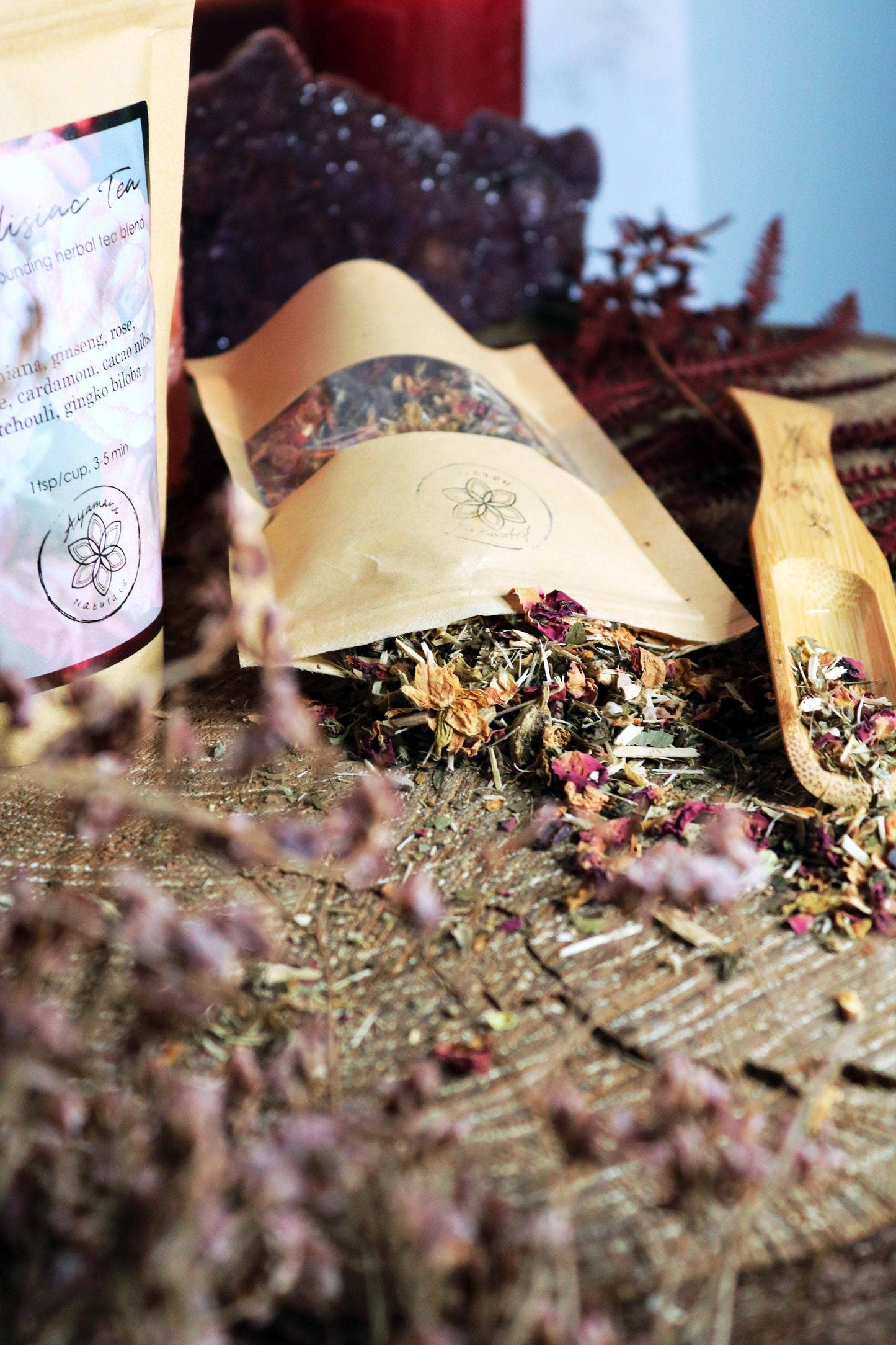 Aphrodisiakum Te - Kärleksfull örtblandning