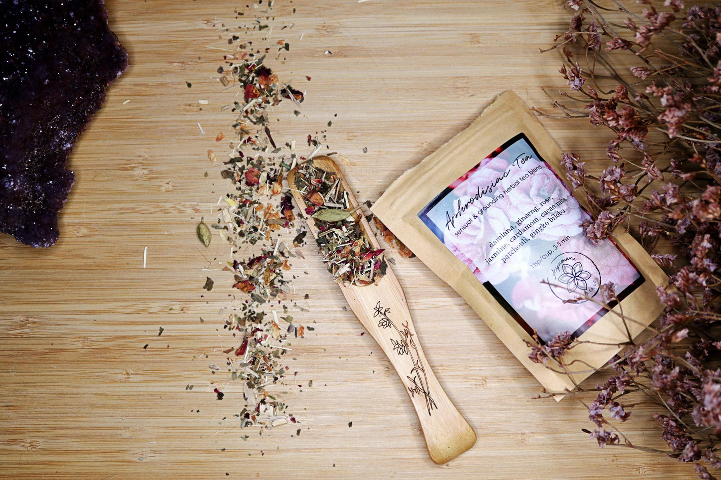 Aphrodisiakum Te - Kärleksfull örtblandning