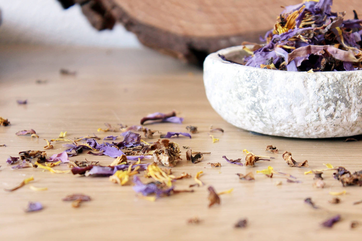 Blå lotus för lugn, avslappning och vakenhet