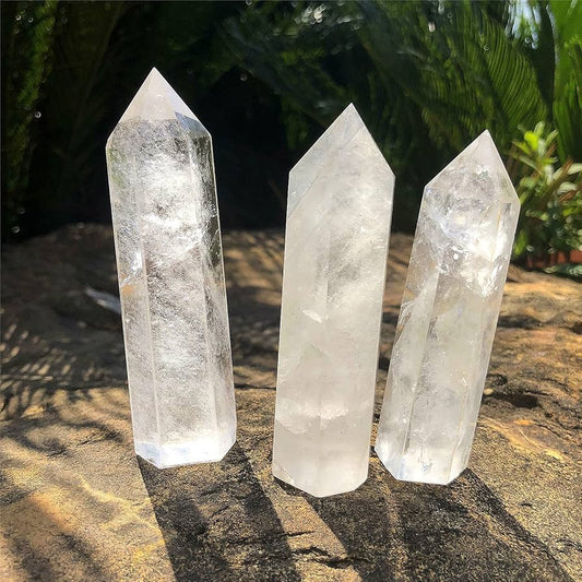 A+ Klar Kvalitet Bergkristall Torn