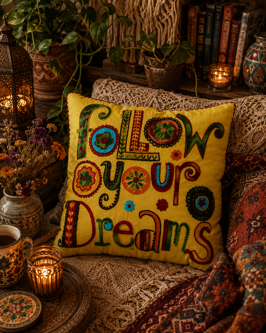 Kuddfodral Follow Your Dreams