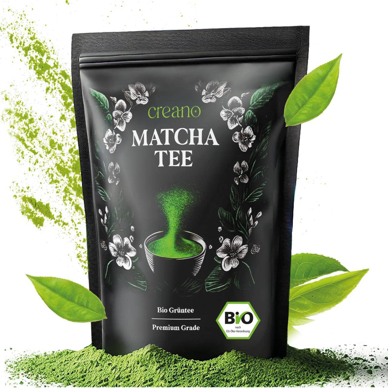 Creano ekologiskt matcha te premiumkvalitet