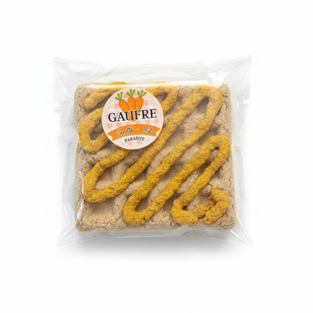 GaufreBio Parasite - Ekologiskt hästgodis med morot & vitlök