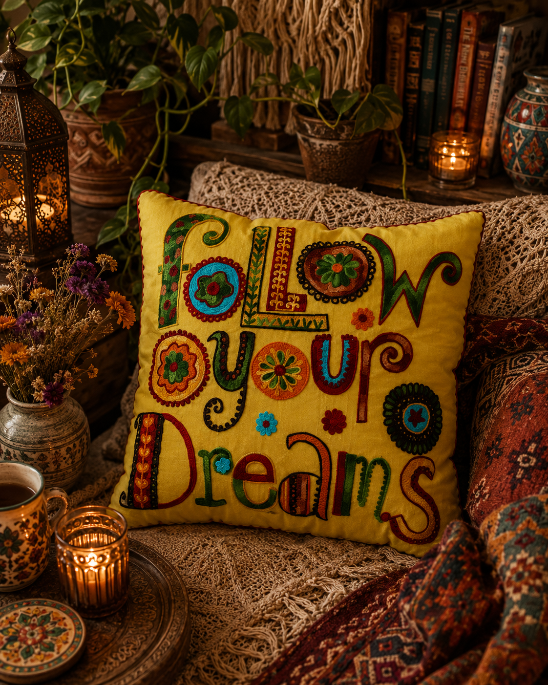 Kuddfodral Follow Your Dreams