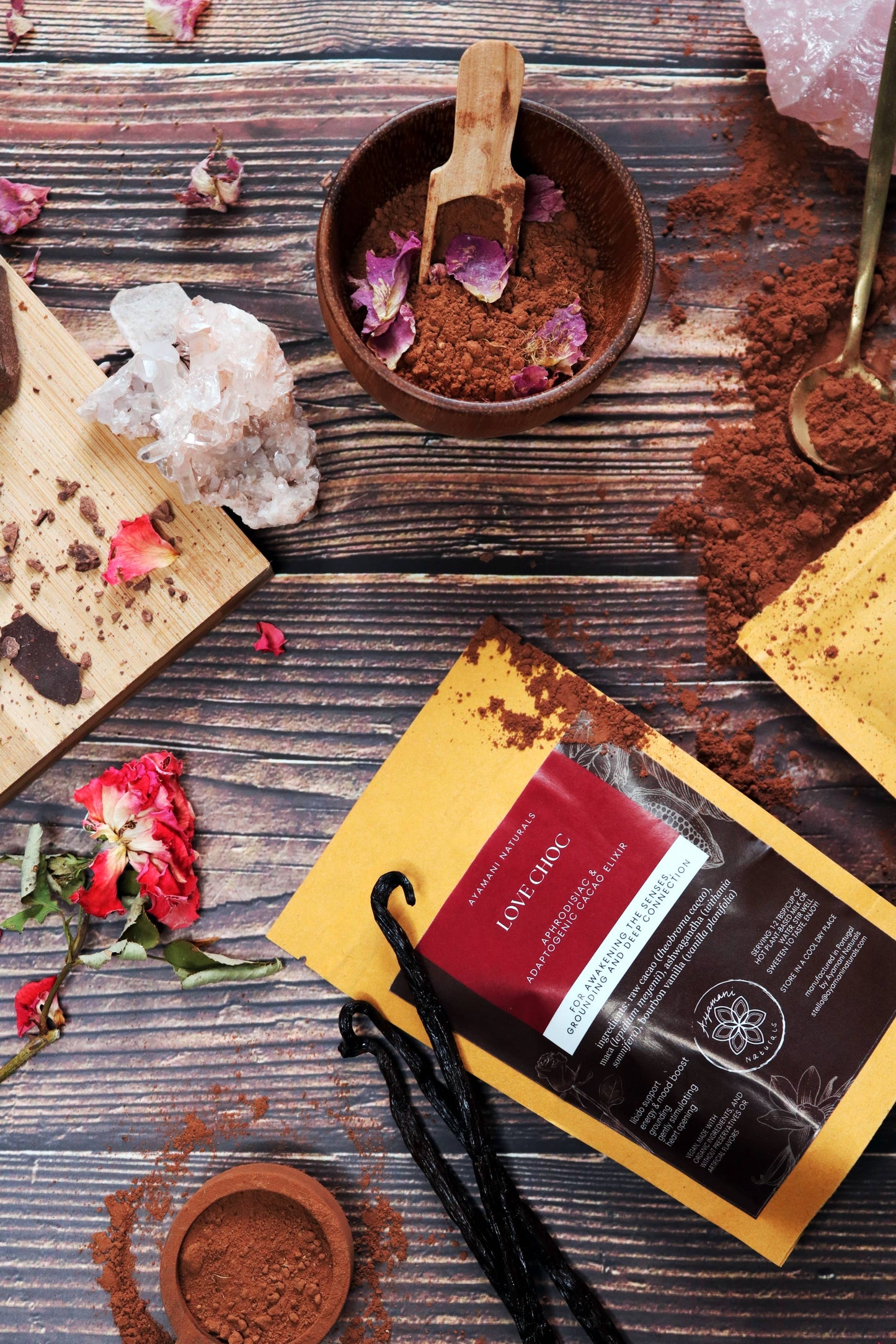 Love Choc - Afrodisiakum varm chokladblandning med rå kakao & adaptogener