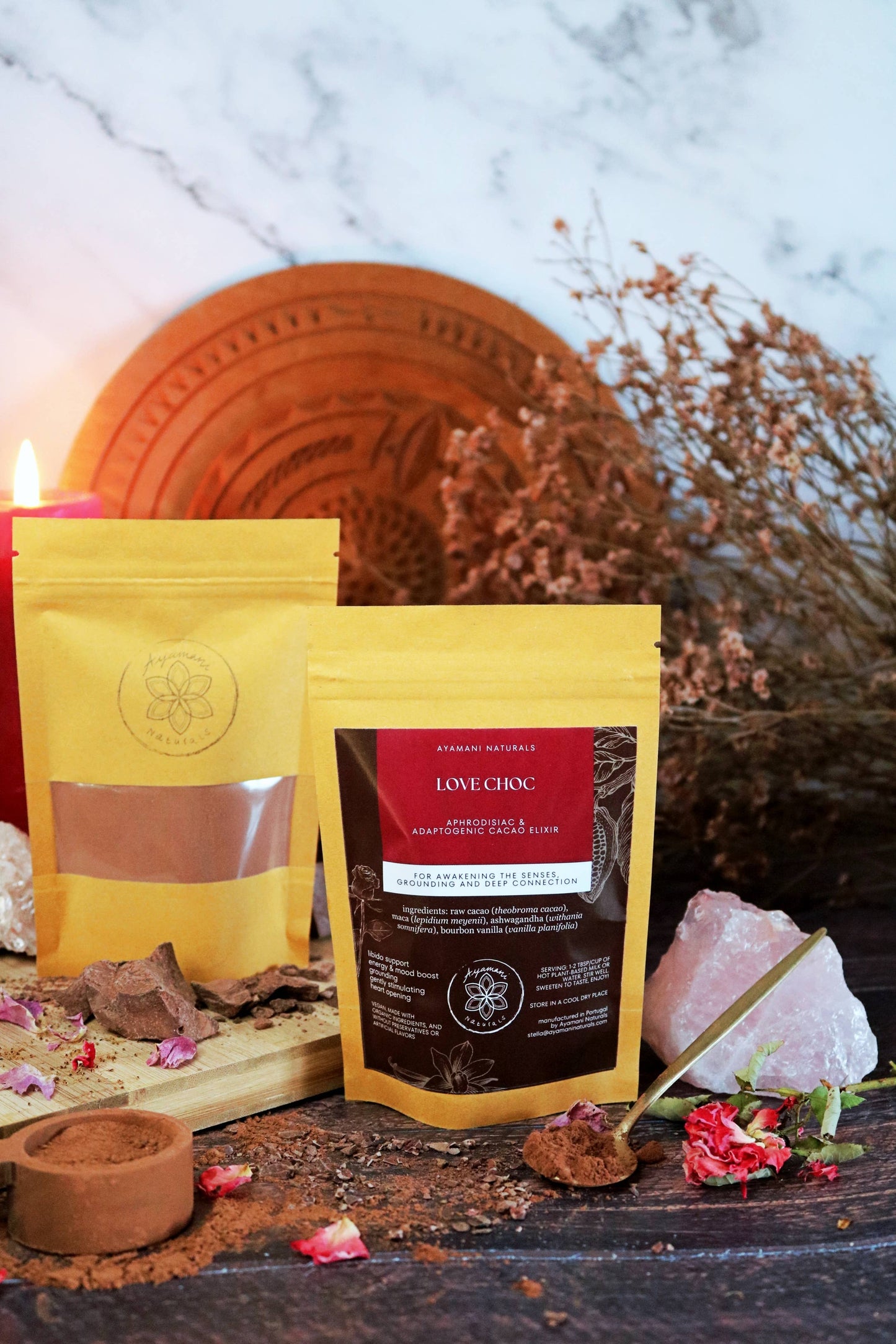 Love Choc - Afrodisiakum varm chokladblandning med rå kakao & adaptogener