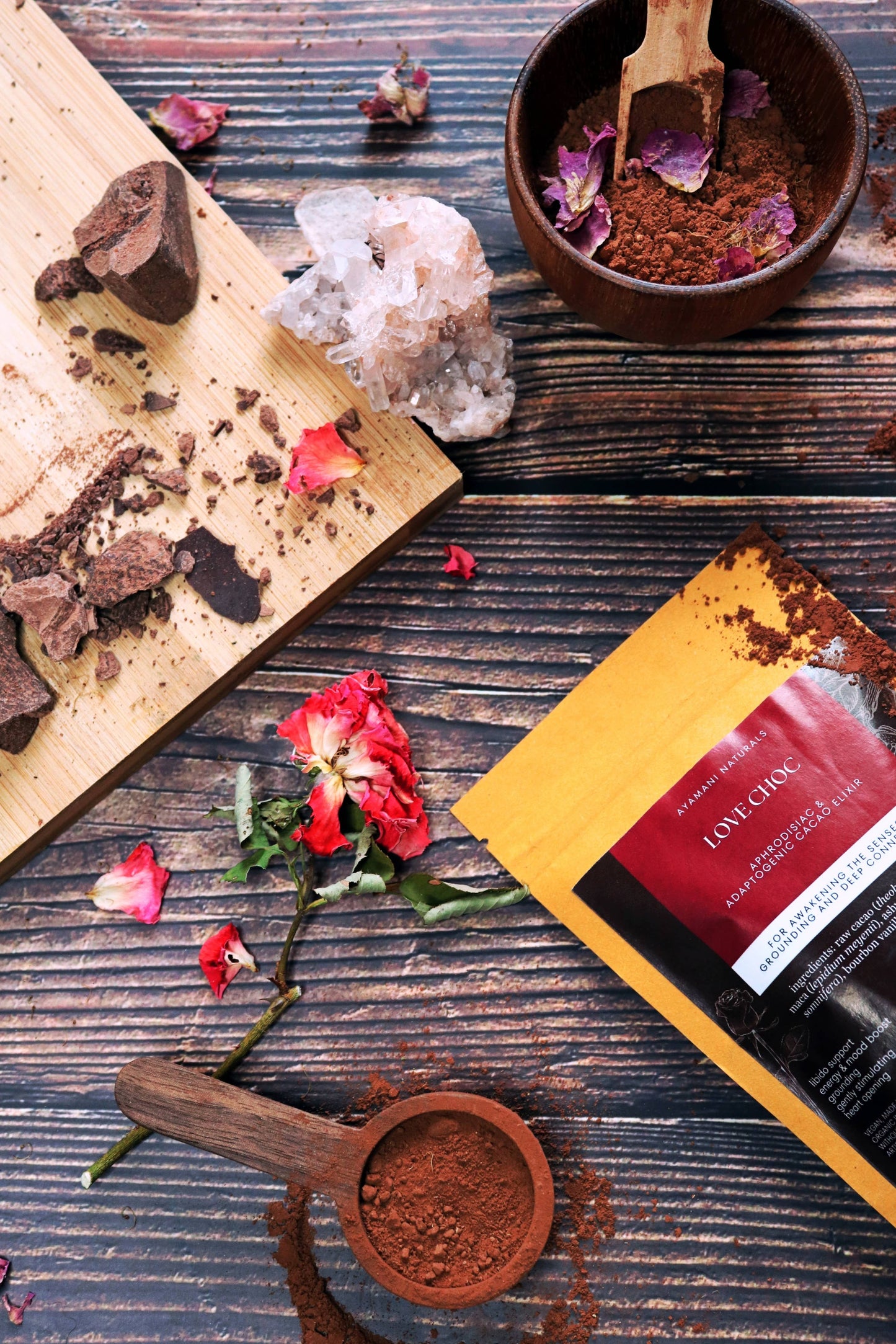 Love Choc - Afrodisiakum varm chokladblandning med rå kakao & adaptogener