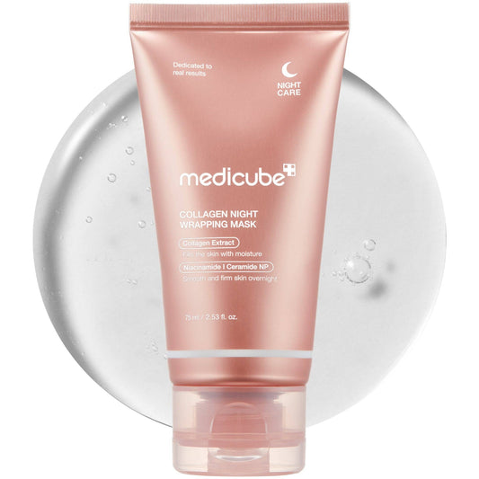 MEDICUBE Collagen Night Wrapping Mask peelingeffekt 75 ml
