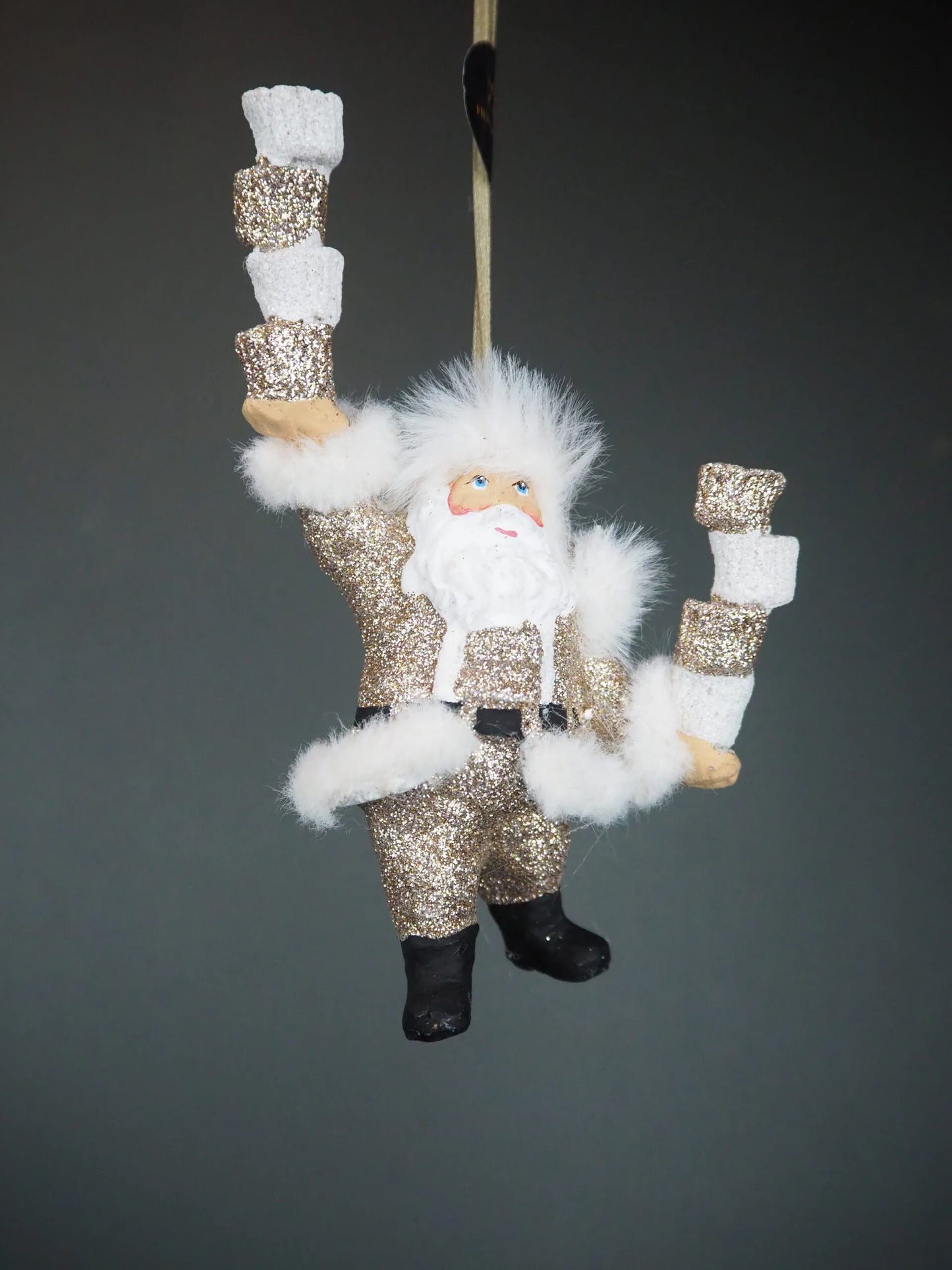 Santa w cholate tower champ