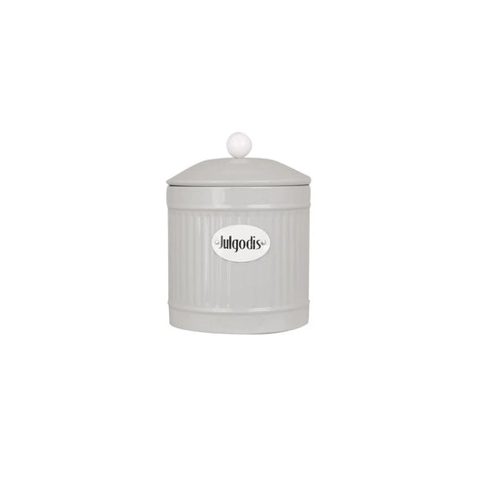 Plåtburk Hugo Julgodis Beige