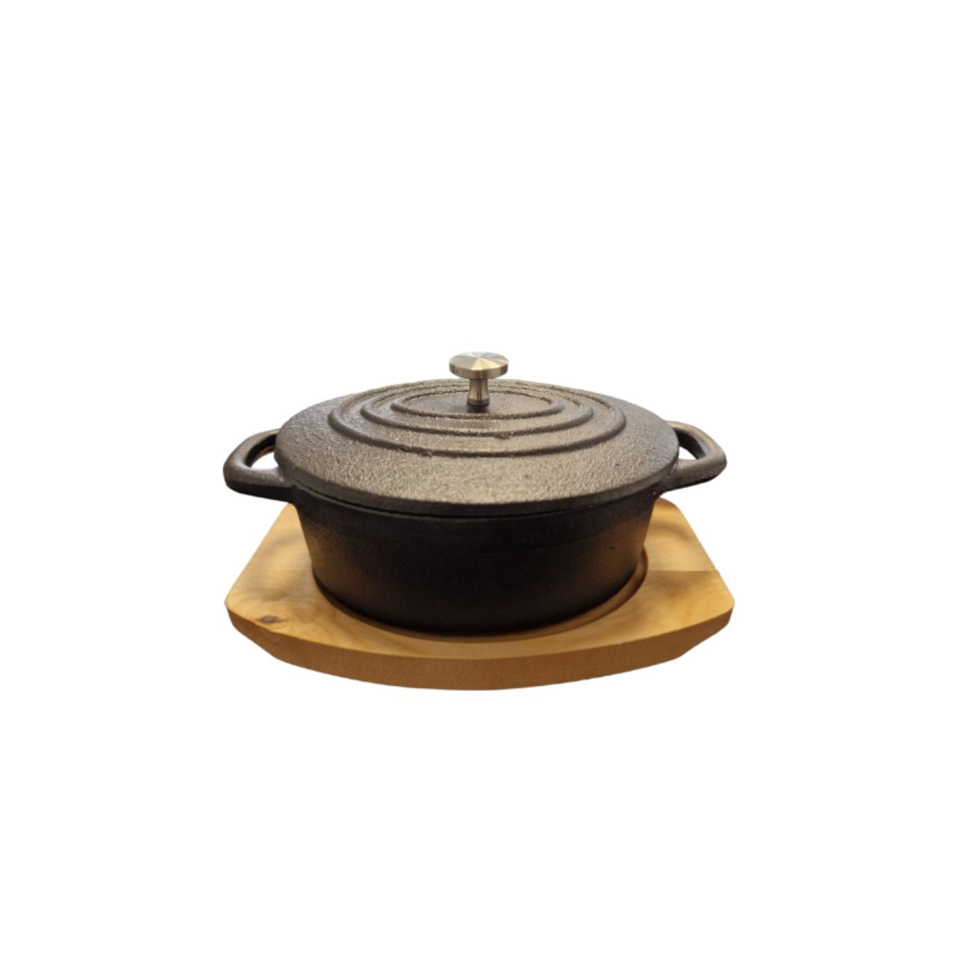 Mini Stekgryta med Träunderlägg