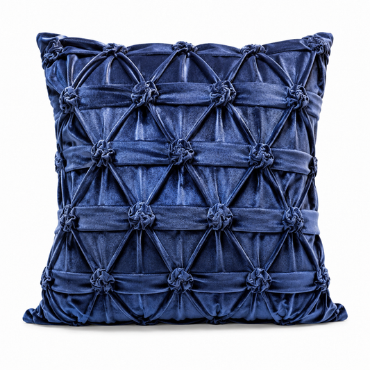 Kuddfodral Ros Blå 50 × 50 cm