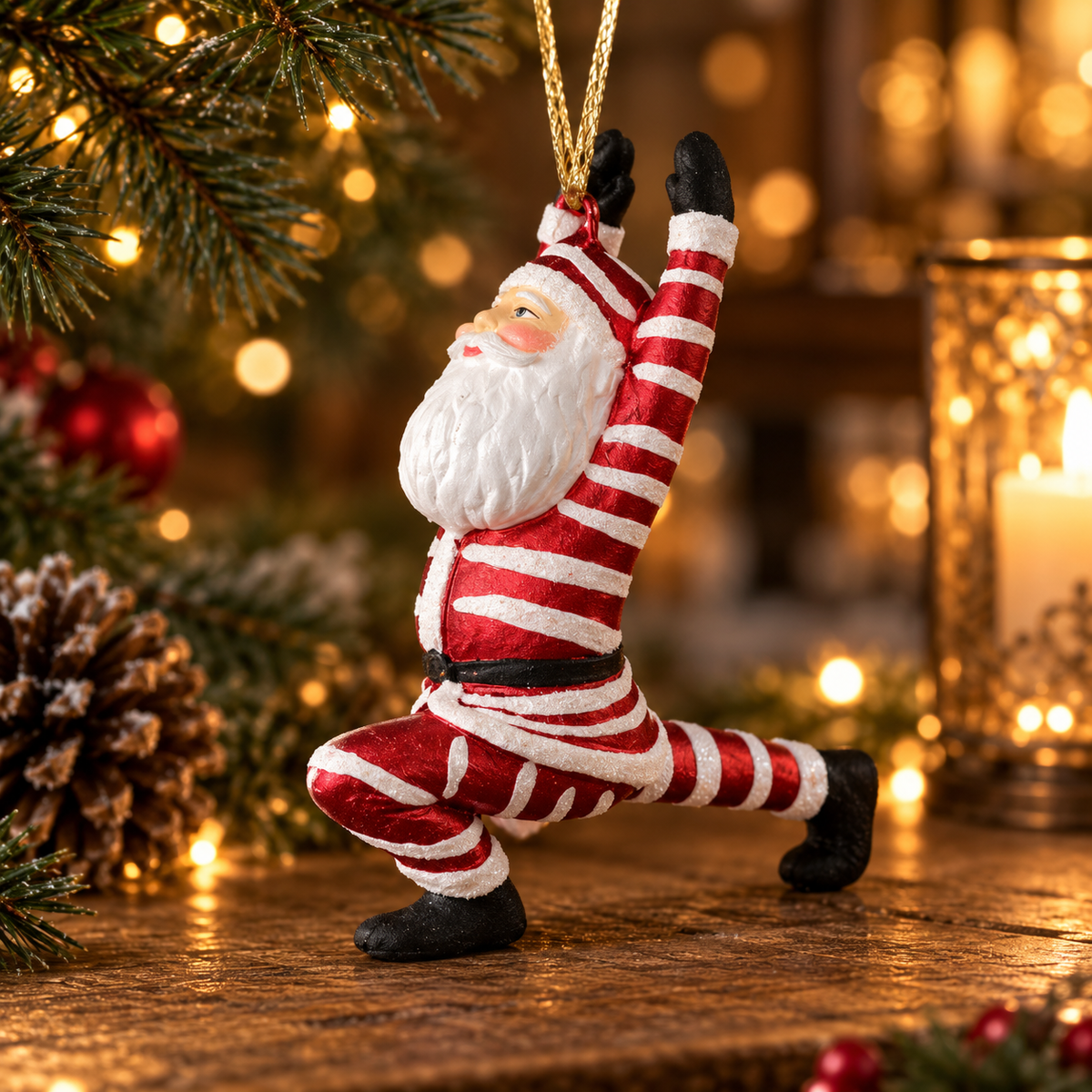 Glass Tomte Warrior Poses