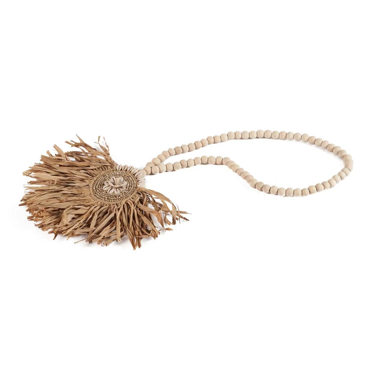Raffia Tajoe Tofs - Naturlig