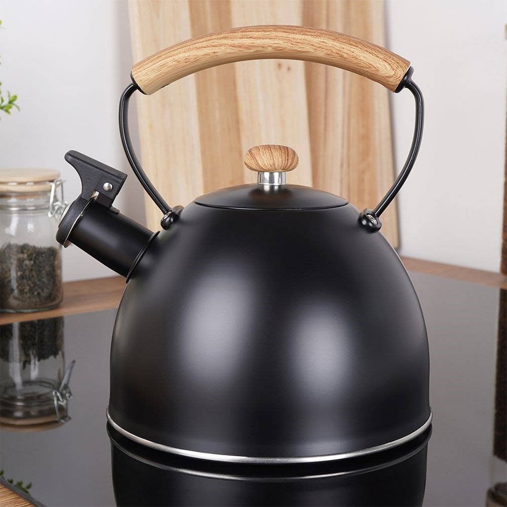 Visslande vattenkokare stål 2.5L