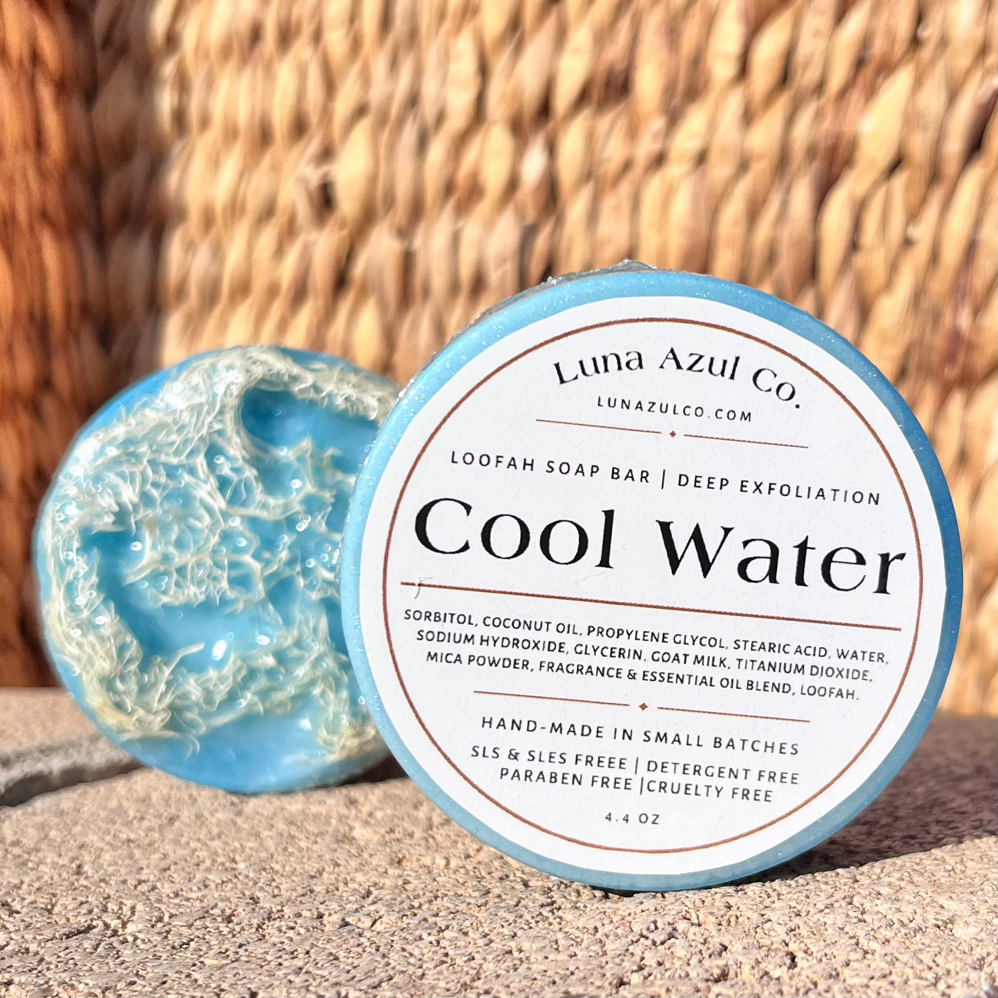 Loofah Cool Water Getmjölk Tvålbar