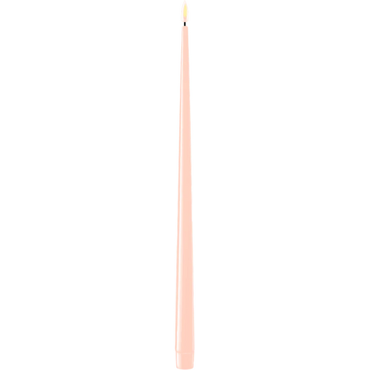 LED-ljus med lack (38 cm) 2st -Rosa
