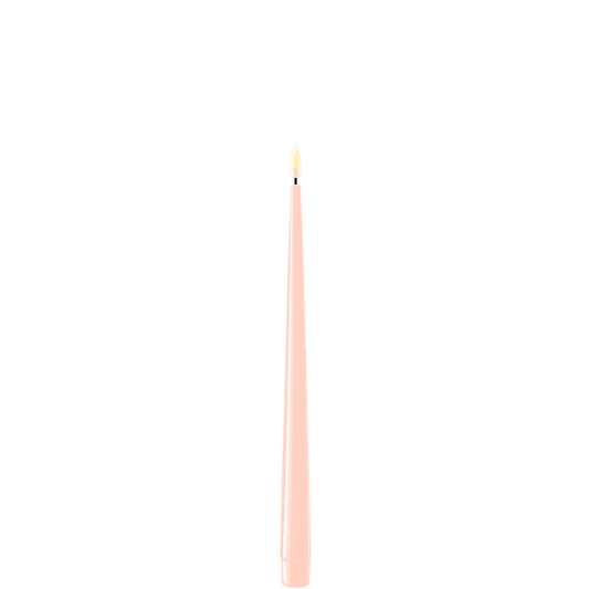 LED Ljus Med Lack (28 cm) 2 st Rosa
