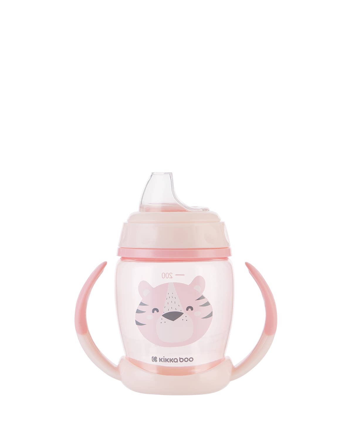 PP-mugg med silikontut 200 ml Rosa