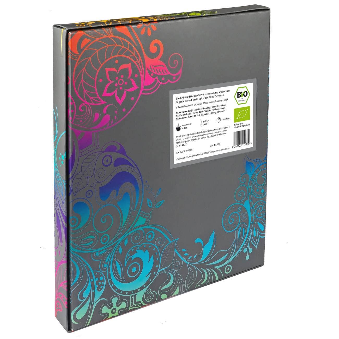 Ekologiskt örtte - 27er mix presentförpackning