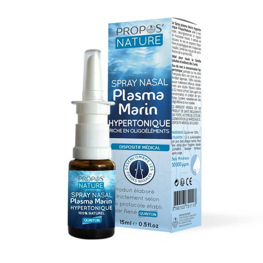 Hypertonisk Havsplasma Näspray vårda näsans slemhinnor