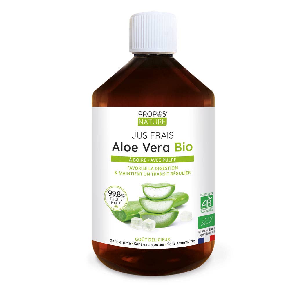 Ekologisk Aloe Vera-dryck Kosttillskott